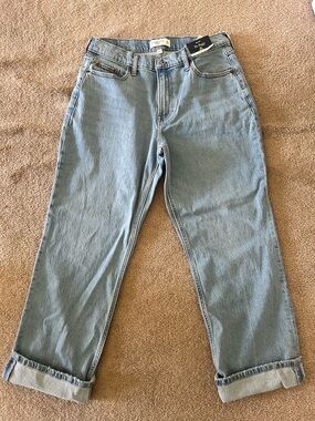 Abercrombie & Fitch Light Blue Straight Jeans